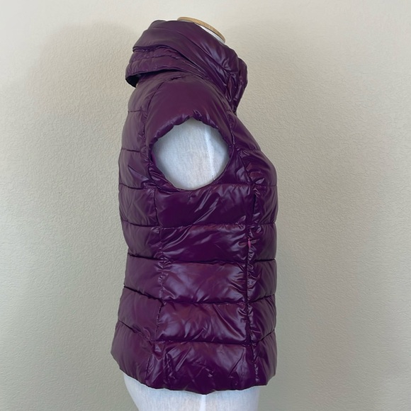 Adidas x Stella McCartney purple puffer vest size small - Picture 2 of 7